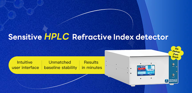 Sensitive HPLC Refractive Index detector