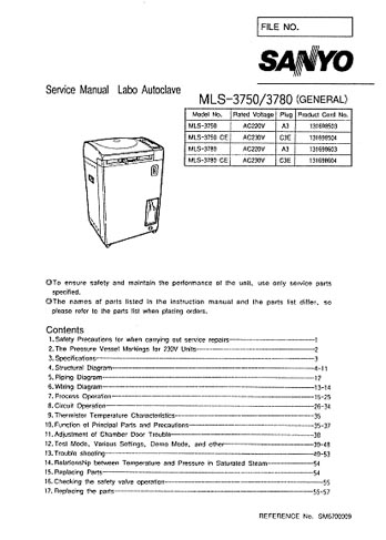 SANYO MLS-3750 ѹάֲ